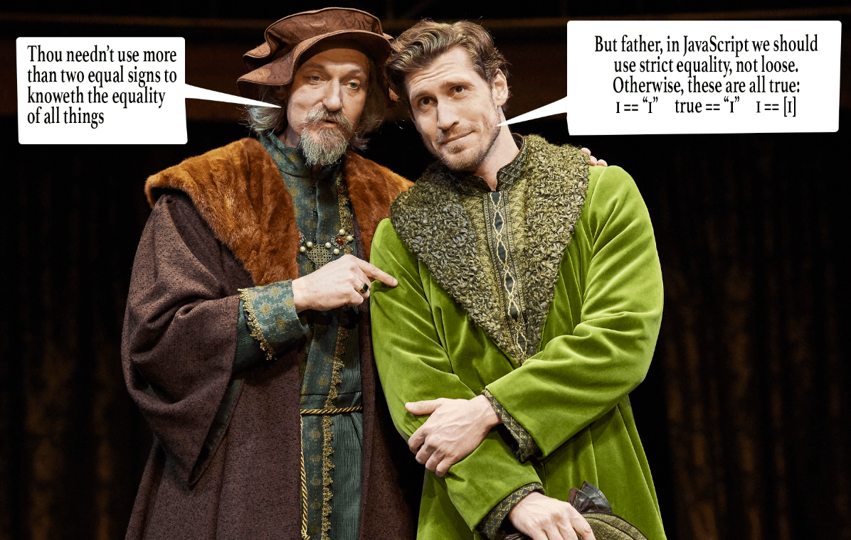 Polonius giving more of his rotten advice